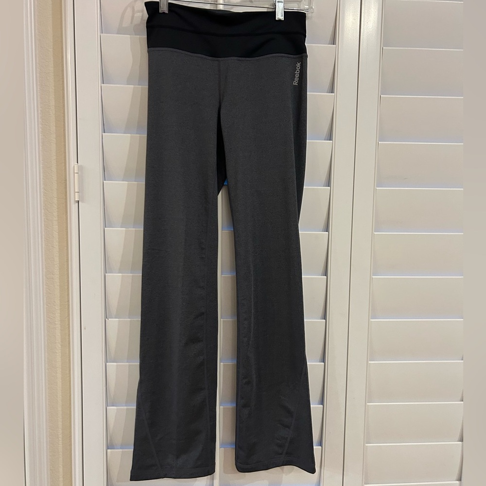Reebok Charcoal Athletic Leggings